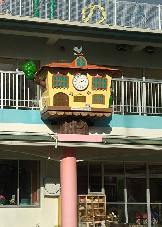 たけのうち幼稚園からくり時計REBORN募金の更新のお知らせ